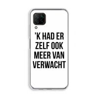 Meer verwacht: Huawei P40 Lite Transparant Hoesje