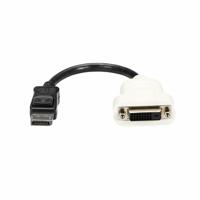 Adapter DisplayPort naar DVI Startech DP2DVI Zwart Adapter DisplayPort naar DVI Startech DP2DVI Zwart