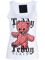 Philipp Plein débardeur Teddy Plein - Blanc - thumbnail