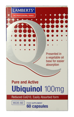 Lamberts Ubiquinol 100mg Capsules