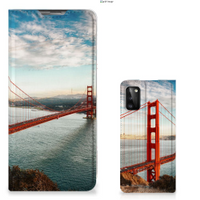 Samsung Galaxy A41 Book Cover Golden Gate Bridge