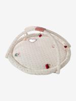 Meegroei speelmat met bogen en rand BABYLON rood