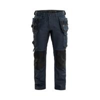 Blåkläder 1750 werkbroek stretch blauw/zwart maat 54