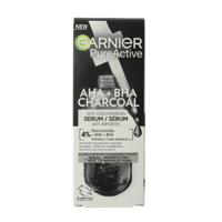 Garnier PureActive AHA + BHA charcoal serum 30 Milliliter