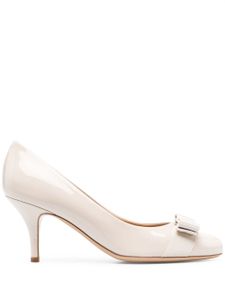 Ferragamo escarpins Carla Vara 70 mm - Blanc