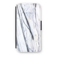 Gestreepte marmer: iPhone SE 2020 Flip Hoesje