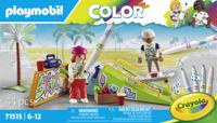 PLAYMOBIL Color - Skatepark Constructiespeelgoed - thumbnail