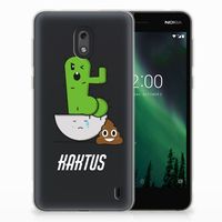 Nokia 2 Telefoonhoesje met Naam Cactus Poo