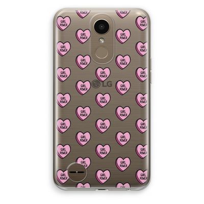 GIRL POWER: LG K10 (2017) Transparant Hoesje
