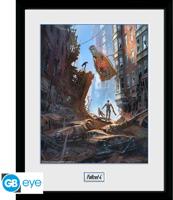 Fallout Framed Print - Street Scene (30x40cm)