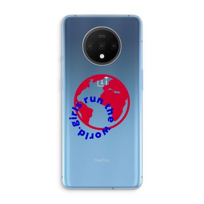 Run The World: OnePlus 7T Transparant Hoesje