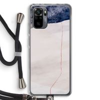 Stone White: Xiaomi Redmi Note 10 Pro Transparant Hoesje met koord