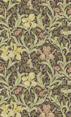 Dutch Wallcoverings Hidden Tr2 -Iris Brown/Green - Bruin/Groen