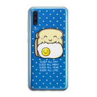 Sleep All Day: Samsung Galaxy A50 Transparant Hoesje