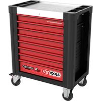 KS Tools 8730008 Werkplaatswagen Plaatstaal Kleur (specifiek): Zwart, Rood KS Tools 8730008 Werkplaatswagen Plaatstaal Kleur (specifiek): Zwart, Rood