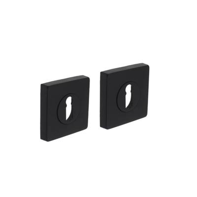 Intersteel 0023.318586 sleutelrozet vierkant mat zwart