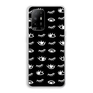 Eye pattern #3: Oppo A95 5G Transparant Hoesje