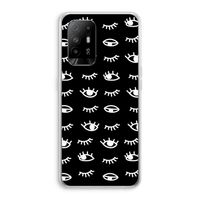 Eye pattern #3: Oppo A95 5G Transparant Hoesje