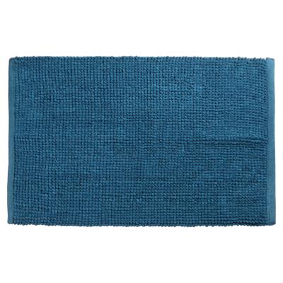 Differnz Candore badmat geschikt voor vloerverwarming 100% microfiber 50 x 80 cm petrol