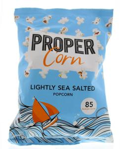 Popcorn lightly sea salted