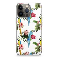 Kleurrijke papegaaien: iPhone 13 Pro Transparant Hoesje