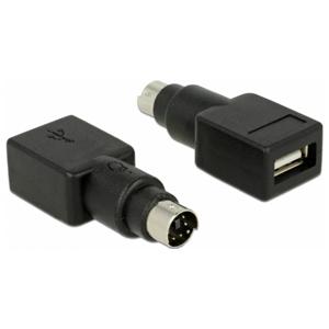 Delock Schijf, USB Adapter [1x PS/2-stekker - 1x USB-A-bus] 65898