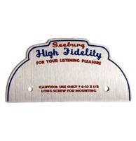 Hi-Fi schild voor Seeburg 3W1 wall box