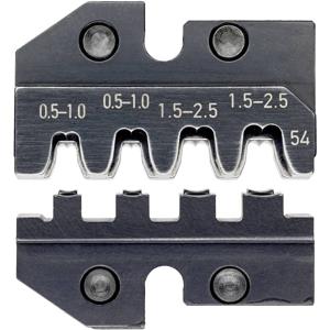 Knipex Knipex-Werk 97 49 54 Krimpinzetstuk Modulaire stekkers 0.5 tot 2.5 mm² Geschikt voor merk Knipex 97 43 200, 97 43 E, 97 43 E AUS, 97 43 E UK, 97 43 E US