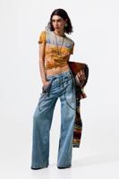 jeans met kettingen - BLUE - 34