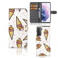 Samsung Galaxy S21 Plus | Book Cover | Icecream