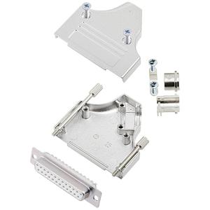 encitech MHDM35-25-DBS-W-K 6355-8007-13 D-sub female connectorset 35 ° Aantal polen: 25 Soldeerkelk 1 stuk(s)