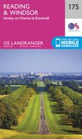 Wandelkaart - Topografische kaart 175 Landranger Reading & Windsor, Henley-on-Thames & Bracknell | Ordnance Survey - thumbnail