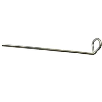 Umefa Tentharingen - 10x stuks - grondpennen - gesloten oog - 20 cm - metaal