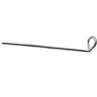 Umefa Tentharingen - 10x stuks - grondpennen - gesloten oog - 20 cm - metaal