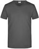 James & Nicholson JN912 Men´s Slim Fit V-T - Graphite-(Solid) - XXL