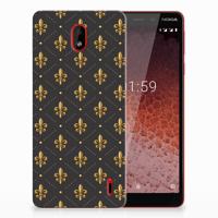 Nokia 1 Plus | TPU bumper | Franse Lelie