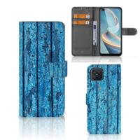 OPPO Reno4 Z | Book Style Case | Wood Blue