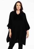 Yoek Poncho | Zwart | Maat 54/56