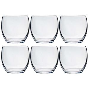 Arcoroc Tumbler waterglazen - 6x stuks - 340 ml - Luxe drinkglazen - Glas