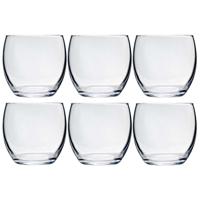 Arcoroc Tumbler waterglazen - 6x stuks - 340 ml - Luxe drinkglazen - Glas