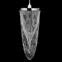Kroonluchter met kristallen 22 x 58 cm - thumbnail