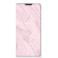 Motorola Edge 30 Pro | Standcase | Marble Pink - Origineel Cadeau Vriendin