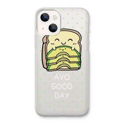 Avo Good Day: iPhone 13 Transparant Hoesje