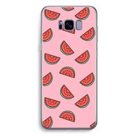 Watermeloen: Samsung Galaxy S8 Plus Transparant Hoesje Watermeloen: Samsung Galaxy S8 Plus Transparant Hoesje