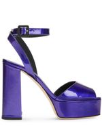 Giuseppe Zanotti sandales New Betty 120 mm - Bleu - thumbnail