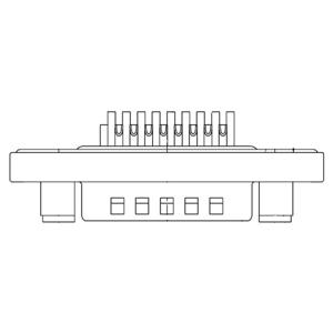 Molex 1731100183 D-sub connector Aantal polen: 44 Soldeerkelk 1 stuk(s) Bulk