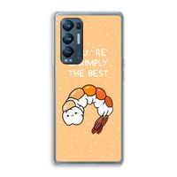 You're Shrimply The Best: Oppo Find X3 Neo Transparant Hoesje