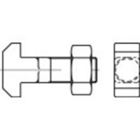 TOOLCRAFT TO-9974526 Hamerkopbout M20 160 mm Vierkant DIN 186 Staal 10 stuk(s)