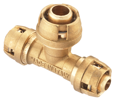 Cornat Steekfitting T-Stuk 16X20X16Mm Ms - VRST660845