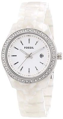 Horlogeband Fossil ES2670 Kunststof/Plastic Beige 7mm